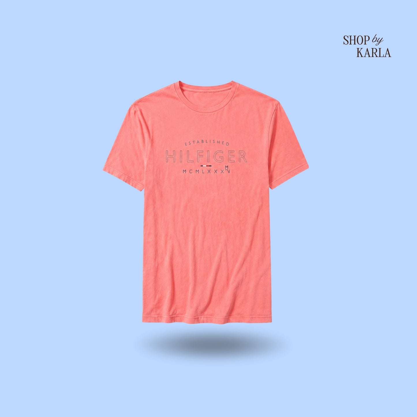 Camiseta Hombre Tommy Coral Mood