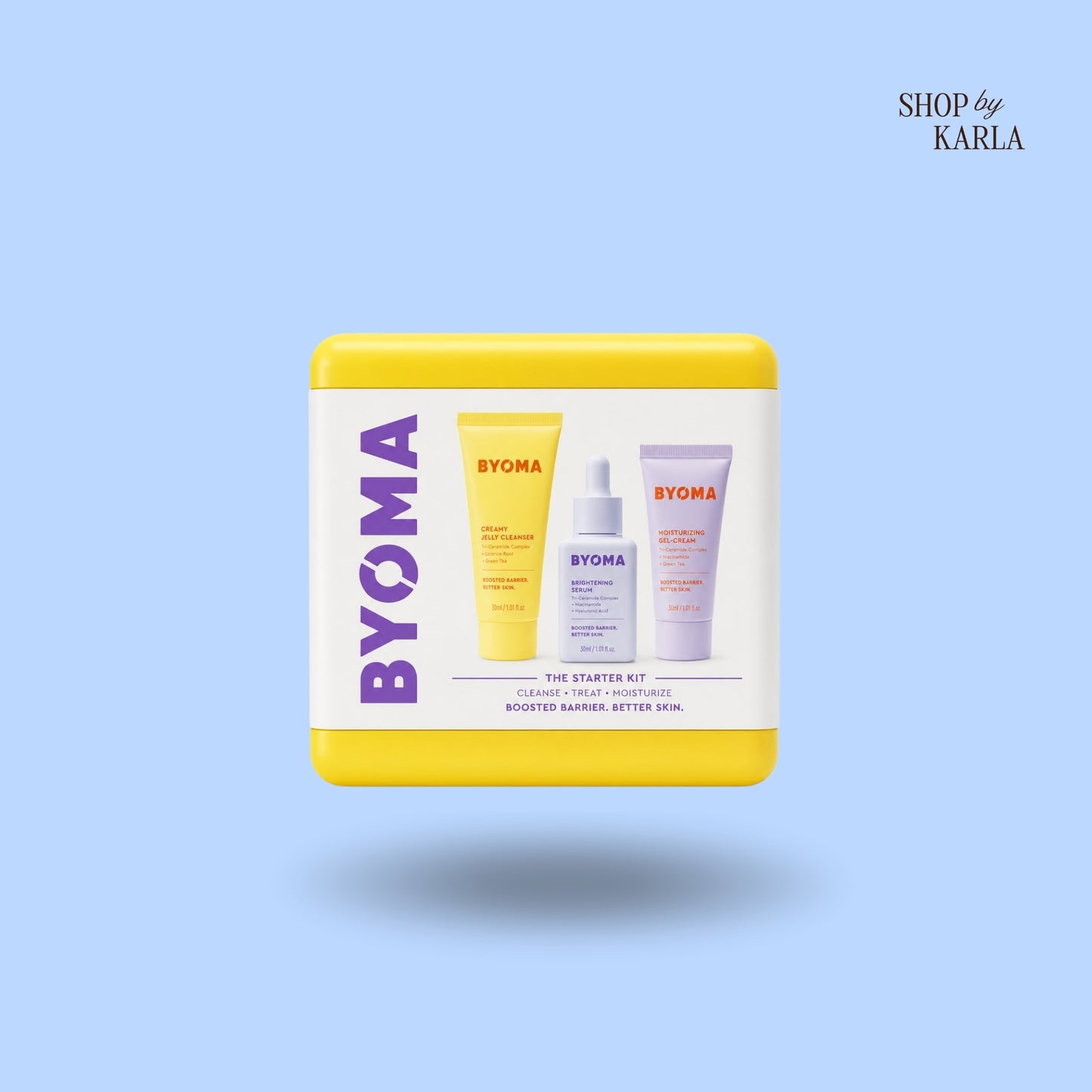Set de BYOMA - Rutina inicial para cuidado del rostro