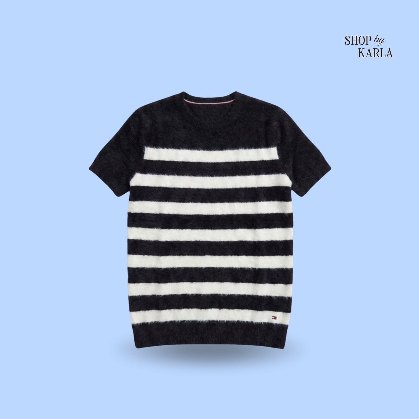 Blusa Tommy Hilfiger con Textura