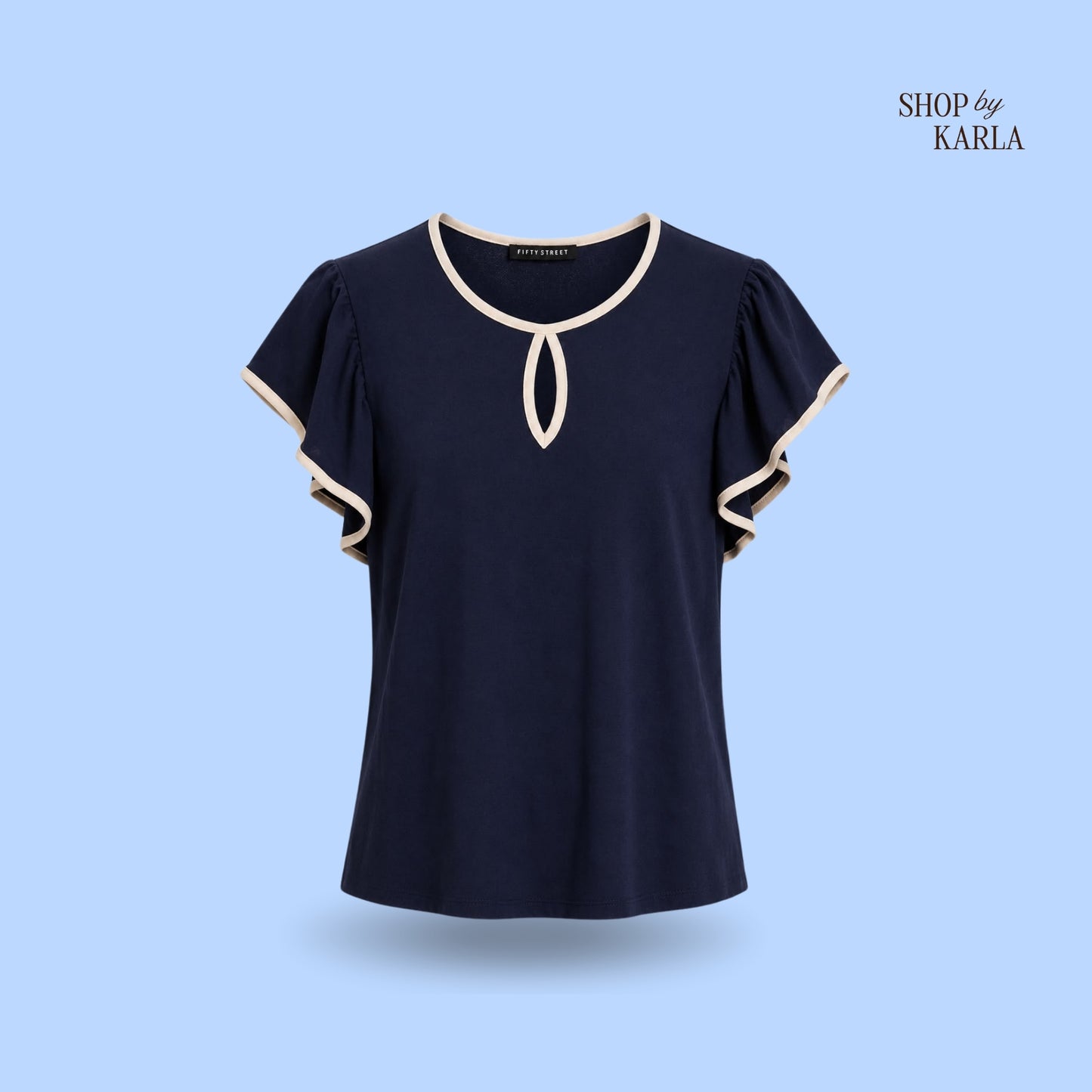 Blusa Azul Brisa