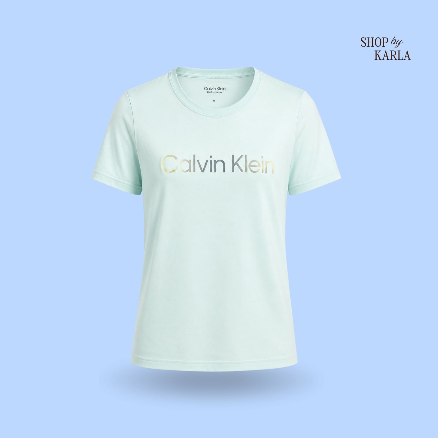Camiseta Aqua Calvin Klein