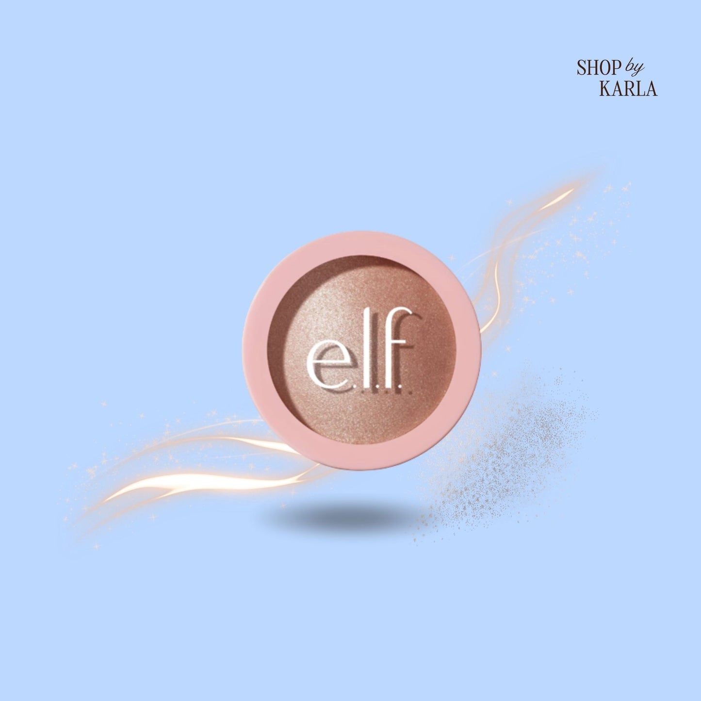 e.l.f. Iluminador en Polvo de Acabado Luminoso - Blush Money