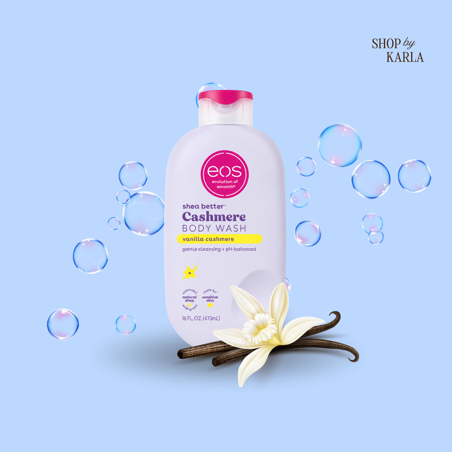 Gel de Ducha EOS - Cashmere : Vanilla Cashmere