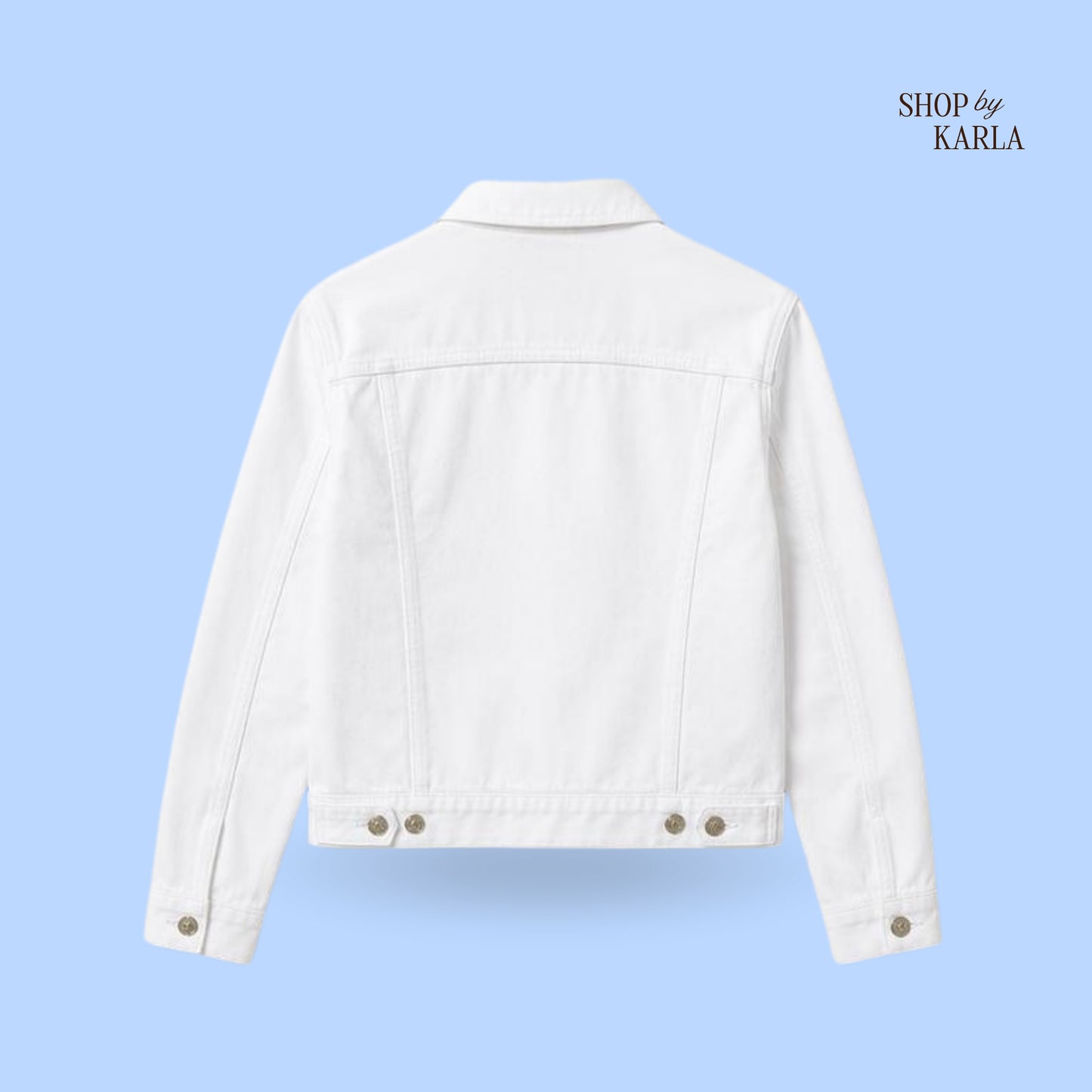 Chaqueta Denim Blanco Tommy Hilfiger