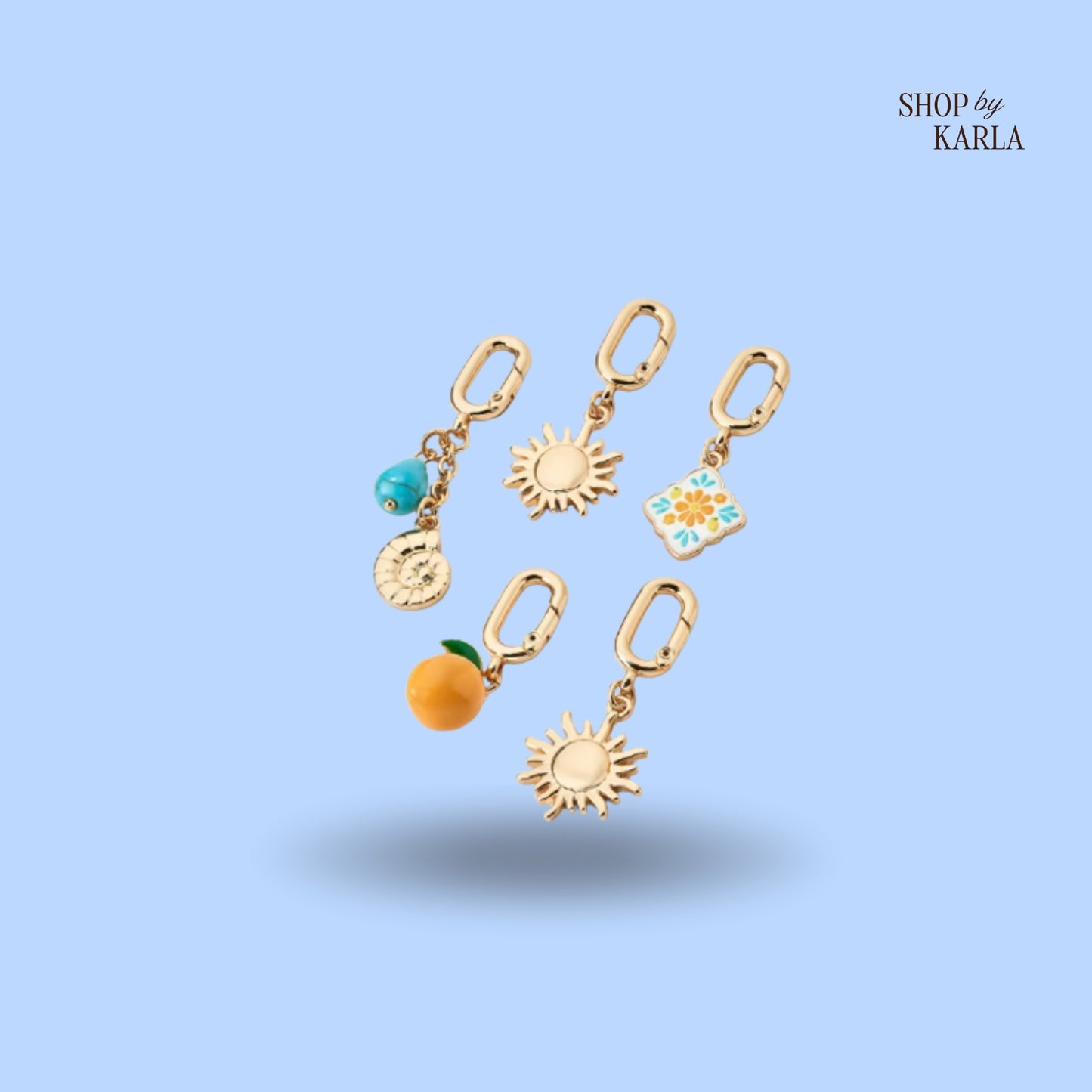 Charm Mix - Set de 5 dijes