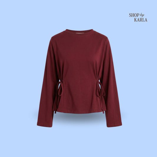 Blusa Crimson Tie