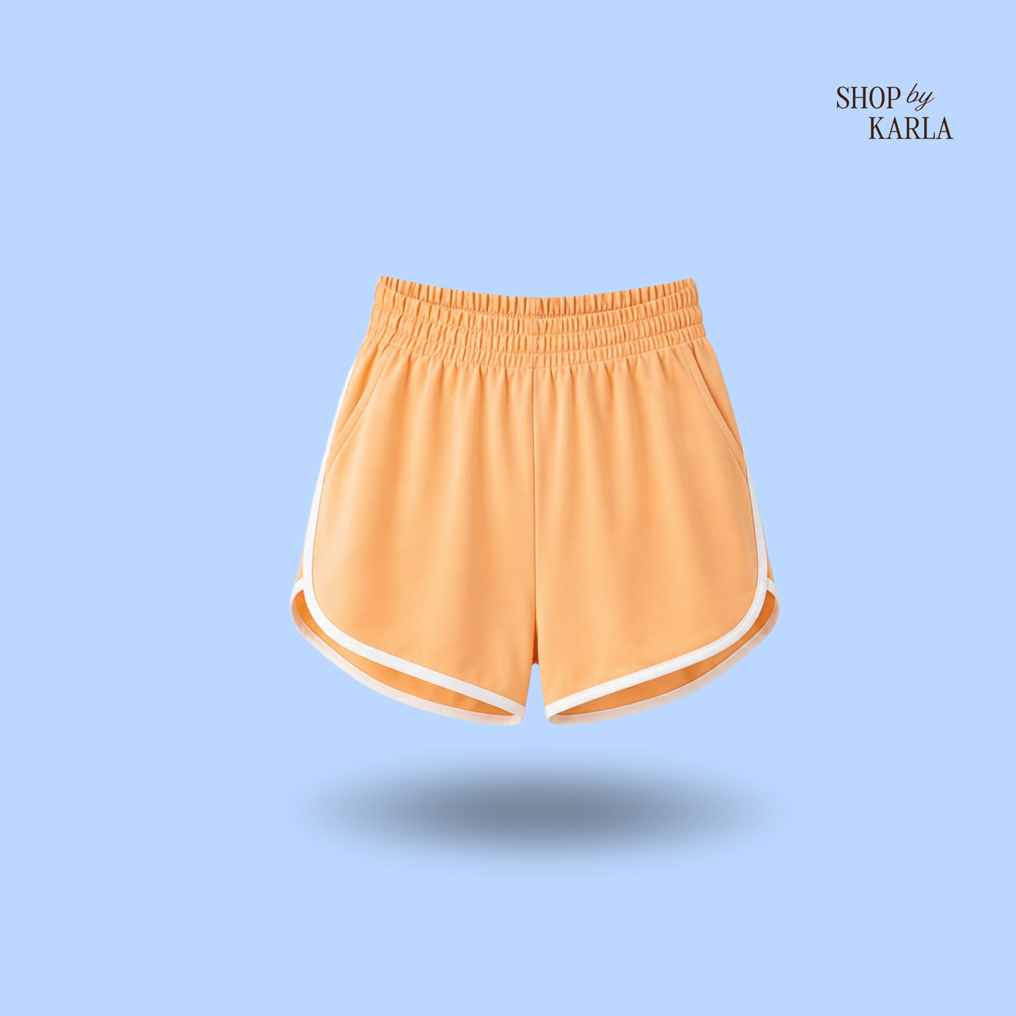 Short Naranja con Ribete