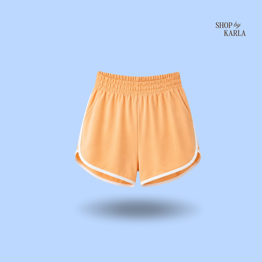 Short Naranja con Ribete
