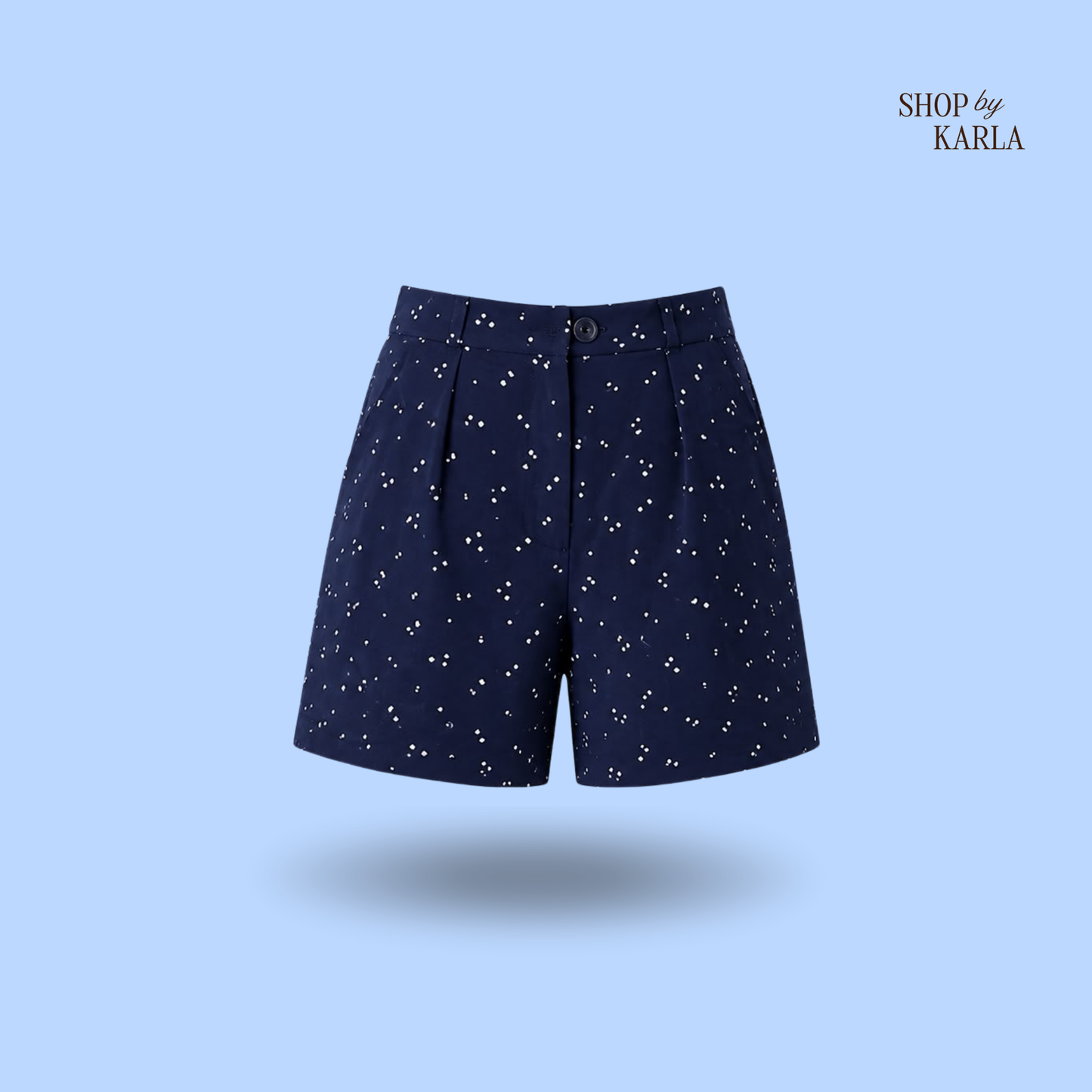 Short Azul Marino Dot