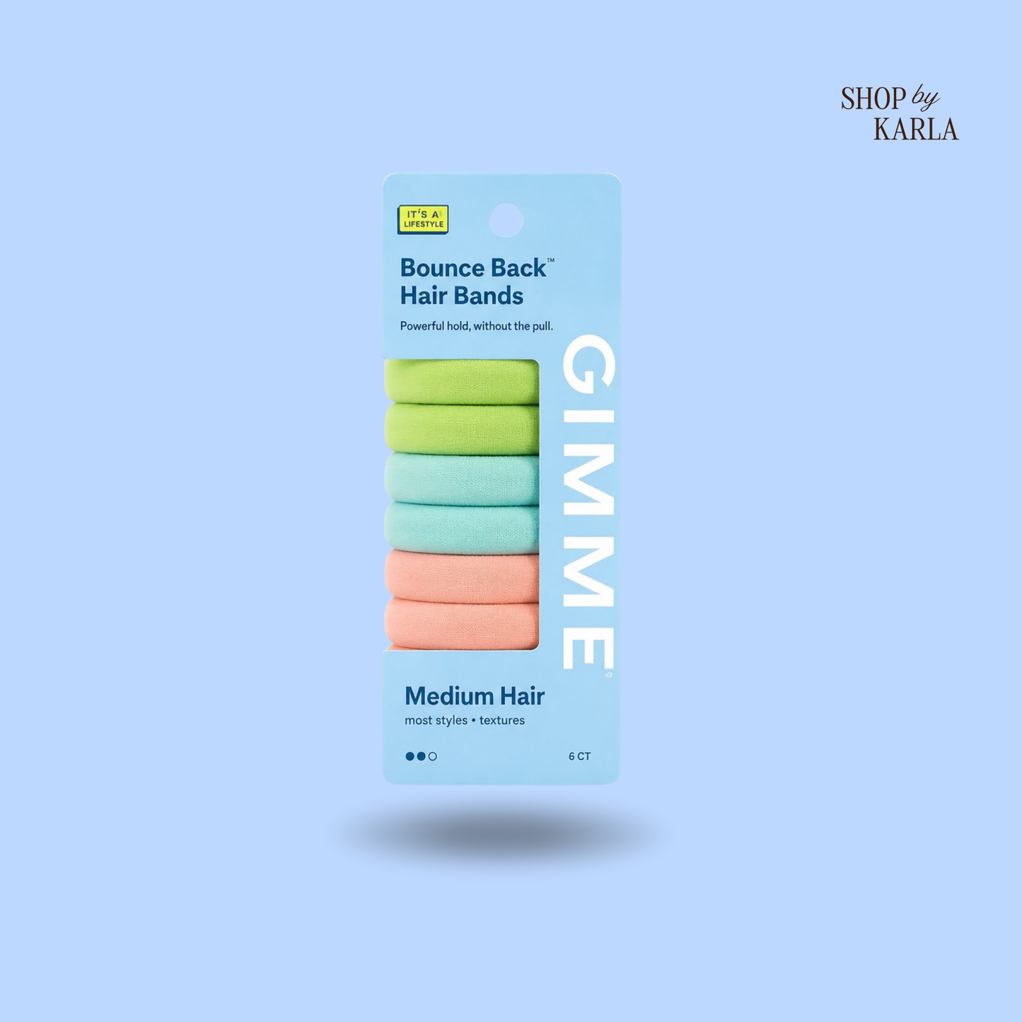 Set de Ligas para el Cabello GIMME (6)