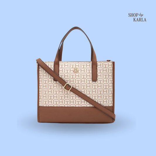 Bolso Tote Monograma Tommy Hilfiger