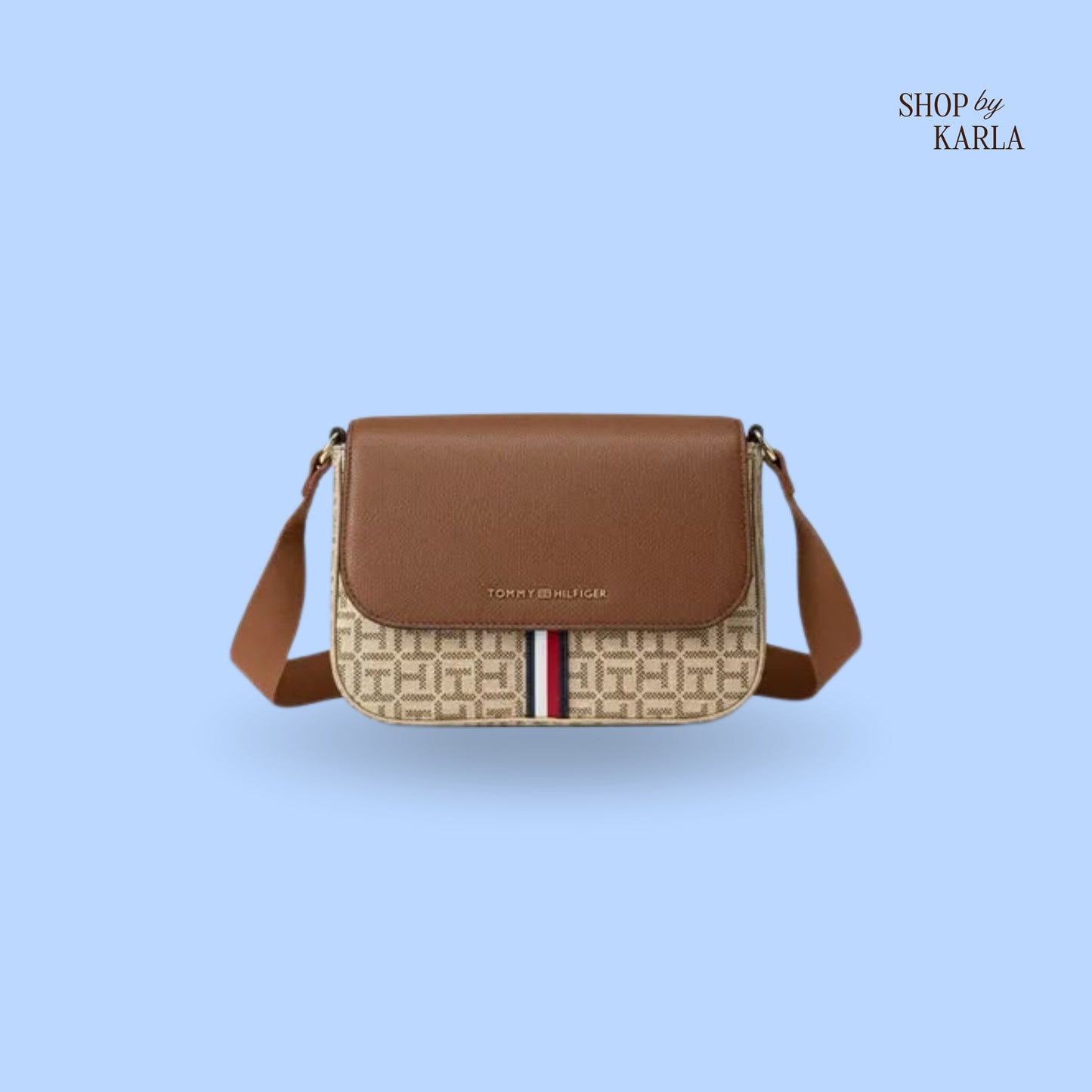 Bolso Crossbody Monograma Tommy Hilfiger