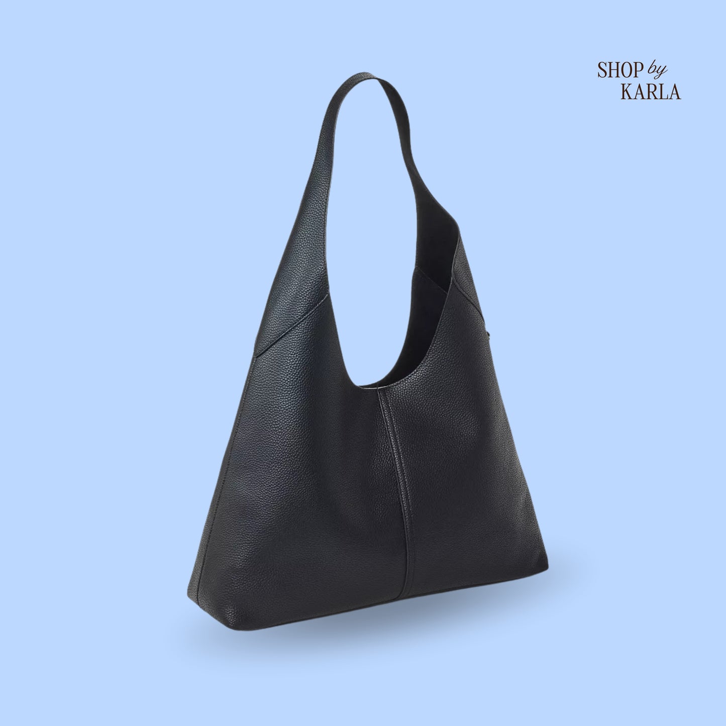 Bolso Hobo Negro