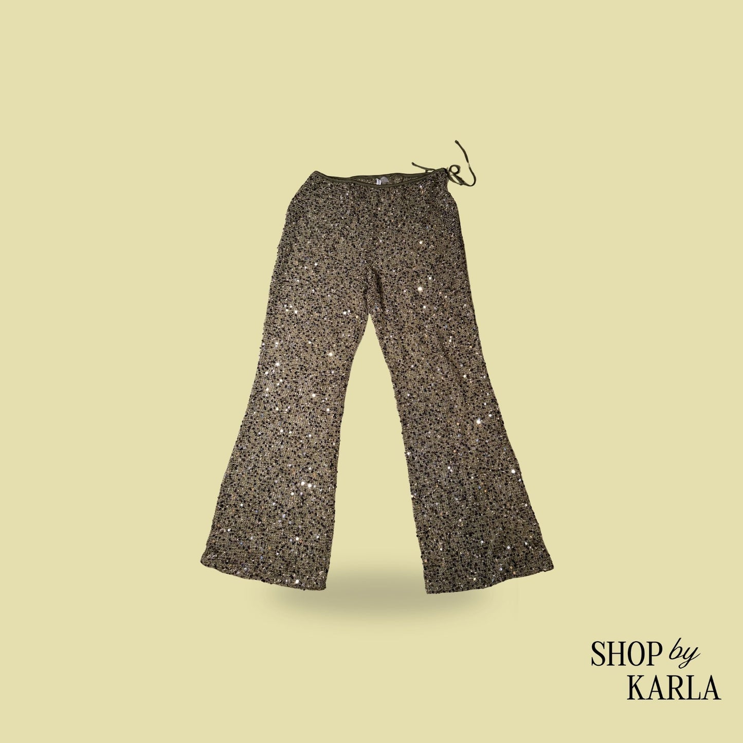 Pantalón de lentejuelas festivalero