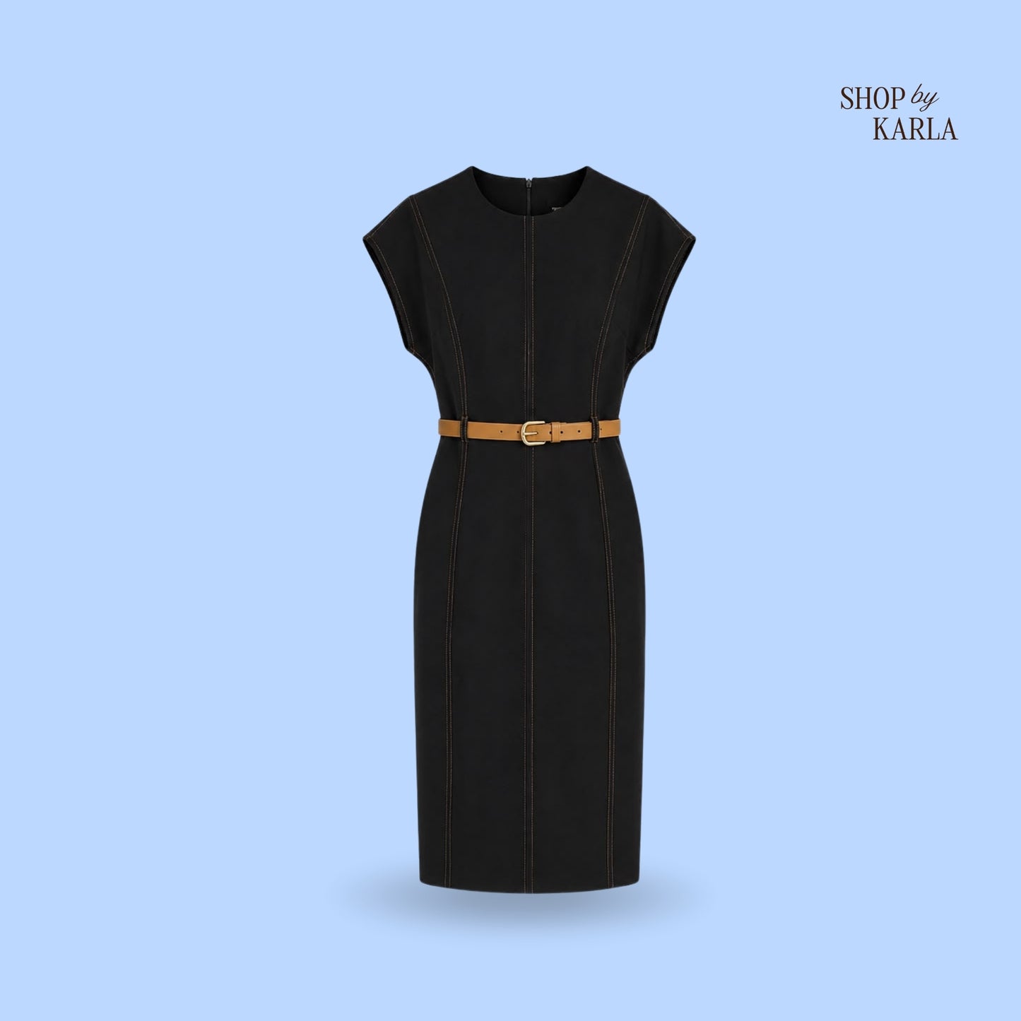 Vestido Negro Calvin Klein