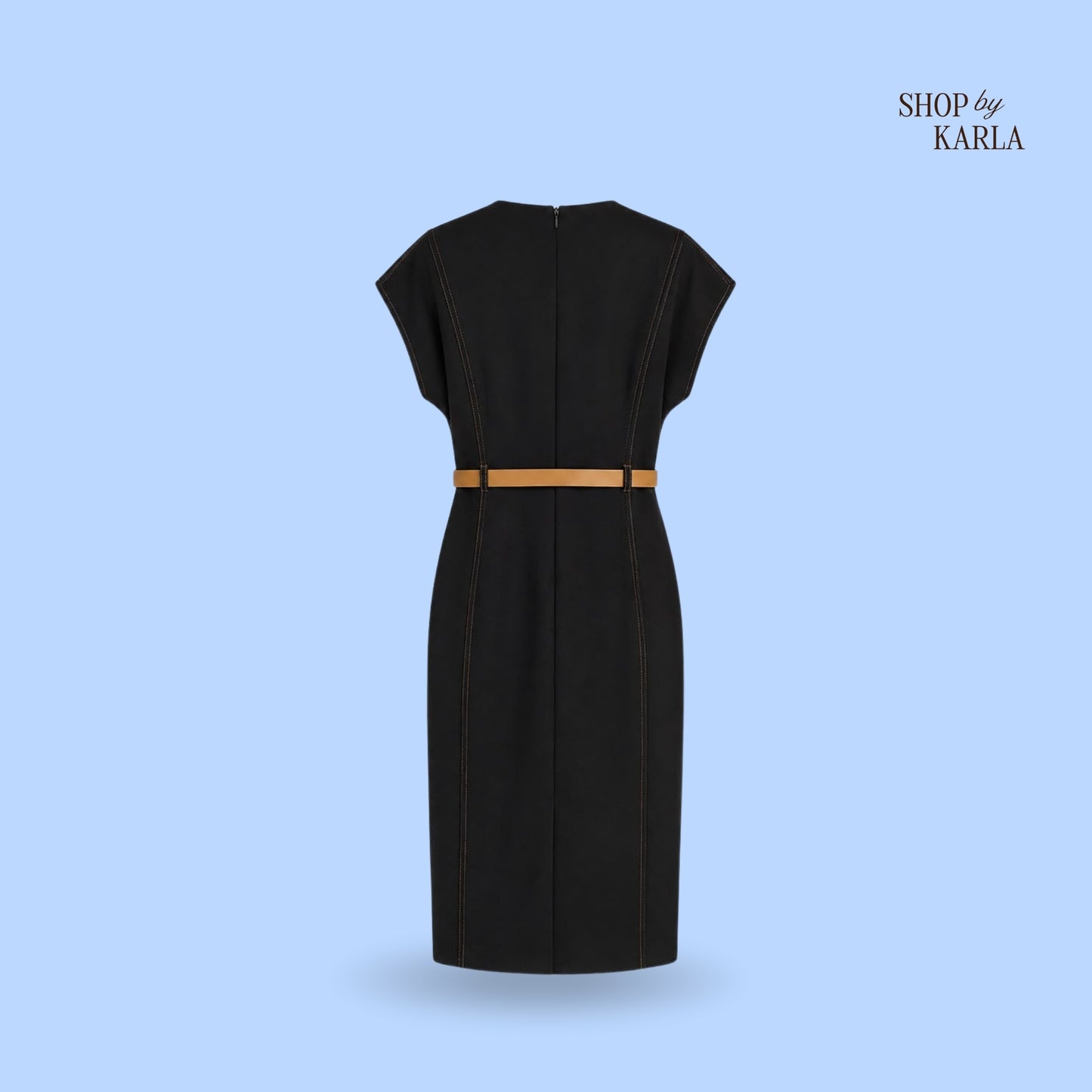 Vestido Negro Calvin Klein