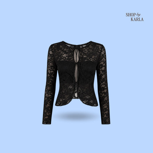 Blusa Encaje Noir