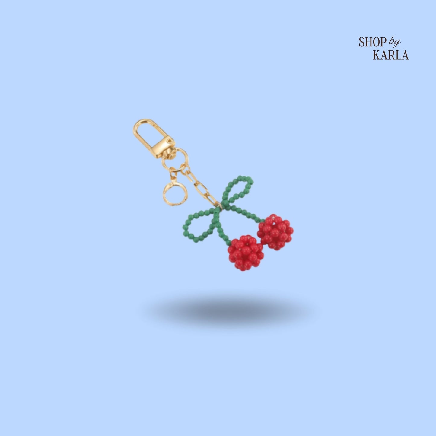 Studio Artifact – Accesorio de Cerezas para Lip Gloss y Llavero
