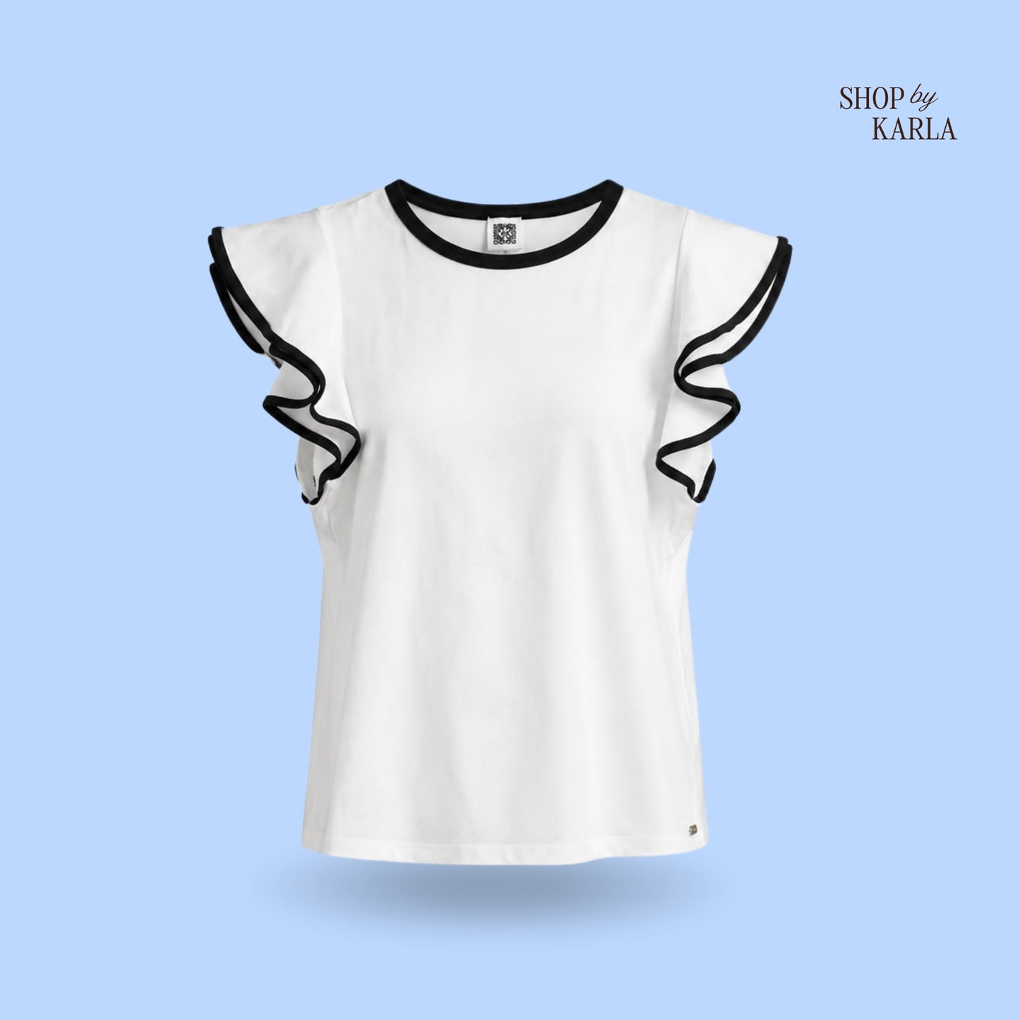 Blusa Olas Bicolor