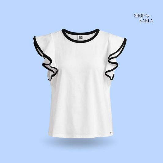 Blusa Olas Bicolor